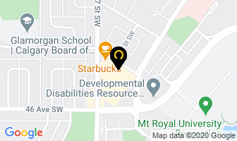 Devour Catering in Calgary map
