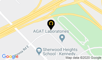 Dewey College in Mississauga map