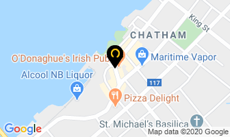 Dewey Photography in Miramichi map