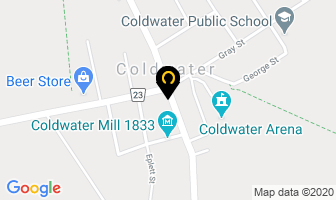 Dial A Movie in Coldwater map