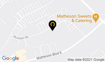 Dial One Comfort Plus in Mississauga map