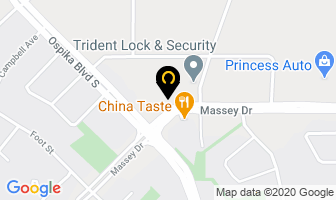 Diamond Auto Glass in Prince George map