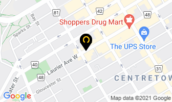 Diamond Market Research in Ottawa map