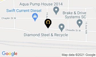 Diamond Steel & Recycle in Swift Current map