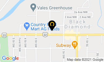 Diamond Valley Vision Care in Black Diamond map