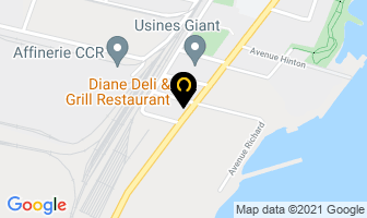 Diane-Deli-Gril in Montréal-est map