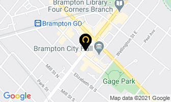 Diane Gogar Dominion Lending C in Brampton map