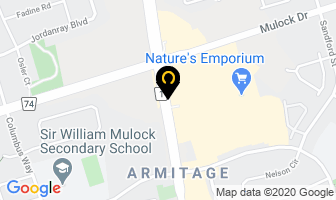 Diane Hill Interiors in Newmarket map
