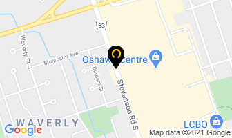 Diaz Denyse S in Oshawa map