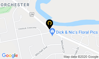 Dick & Nic's Floral Pics in Dorchester map