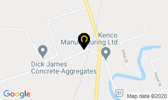 Dick James Concrete-Aggregates in Brechin map