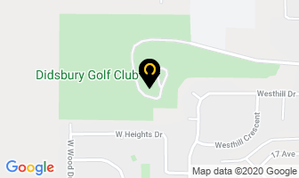 Didsbury Golf Club in Brant map