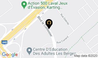 Dieco Emporte Pi&egrave;ces Inc in Laval map