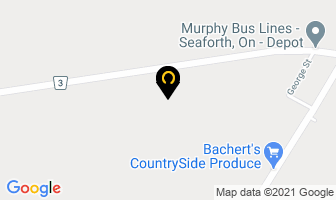 Dietz Agri Centre Inc in Huron East map