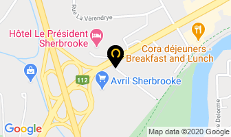 Diex Recherche Sherbrooke in Peterborough map