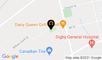 Digby Area Recreation Facility in Echo Bay map