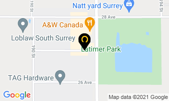 Digi Canada Inc in Surrey map
