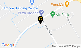 Dignified Funeral Alternatives in Barrie map