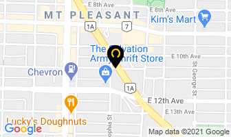 Dignity Memorialopen Mount Pleasant Universal Funeral Home in Vancouver map