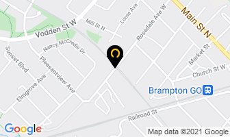 Digs For Kids in Brampton map