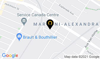 Dikini in Brantford map