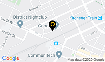 Dillon Consulting in Kitchener map