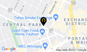 Dimension Display Inc in Winnipeg map
