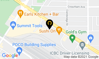 Dinakis Mediterranean Grill in Port Coquitlam map