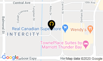 Dingwell's Machinery & Supply Limited in Thunder Bay map