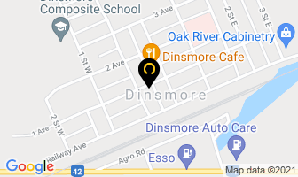 Dinsmore Ag Foods in Dinsmore map