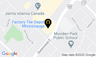Direct Financial Planning in Mississauga map