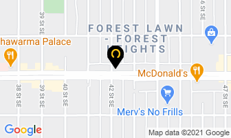Direct New Furniture in Calgary map