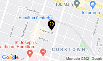 Dirk Schuer Hair Design in Hamilton map