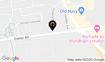 Discount Auto Repair in London map