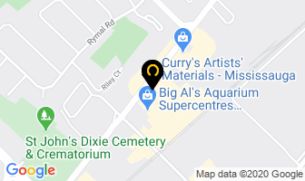 Discount Dragon Aquarium in Mississauga map