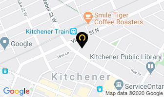Discount Recovery Books in Kitchener map