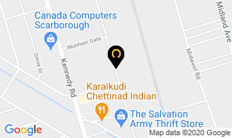 Discount Tire & Auto Centre in Scarborough map