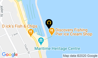 Discovery Fishing Pier in Gracefield map