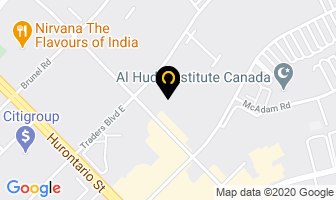 Discovery Legal in Mississauga map