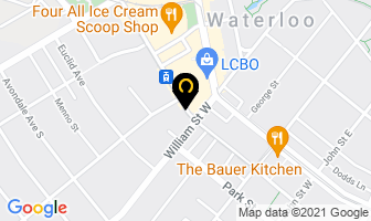 Distinctly Tea in Kitchener map