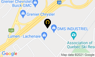 Distr P R I Inc in Terrace map