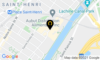 Distribution Alimentaire Aubut Inc in Montreal map