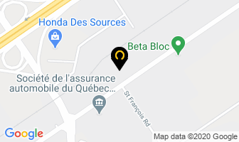 Distribution Atd in Dorval map