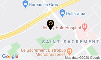 Distribution Cnk in Ville de Québec map