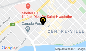 Distribution Dbc in Saint-Hyacinthe map