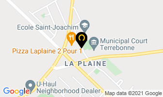 Distribution Dominique Lemay in Terrace map