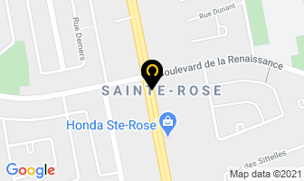 Distribution Et Acad&eacute;mie De L'ongle Diva in Sainte-Rose map