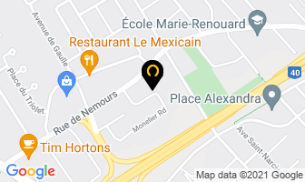 Distribution Expension Inc in Ville de Québec map