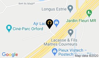 Distribution G L L P Inc in Sherbrooke map