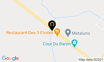Distribution Le Baron in Drummondville map